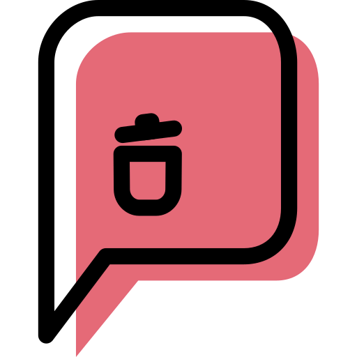 Speech bubble icon
