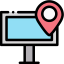 Location pin Ikona 64x64