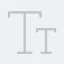 Lowercase icon 64x64