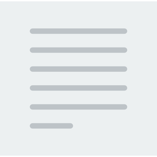 Left alignment icon