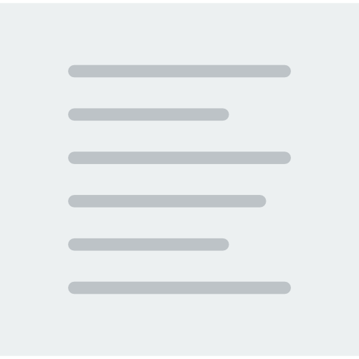 Left alignment icon