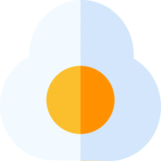 Fried egg icon