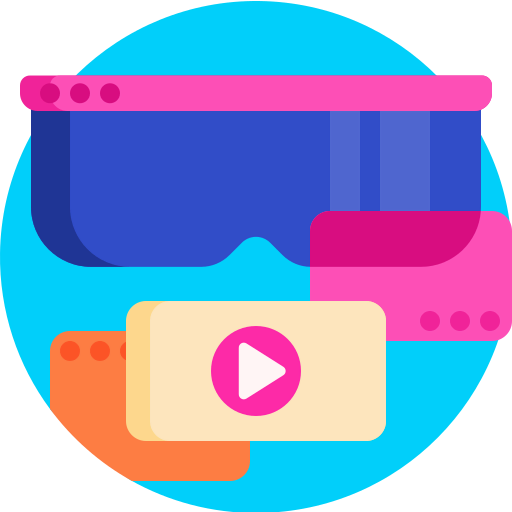 Virtual reality icon