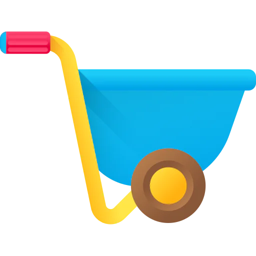 Wheelbarrow icon