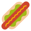 Hotdog sandwich icon 64x64