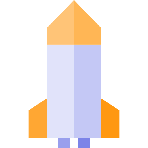 Rocket ship icon
