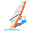 Windsurfing icon 64x64