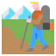Hiking icon 64x64