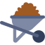 Wheelbarrow icon 64x64