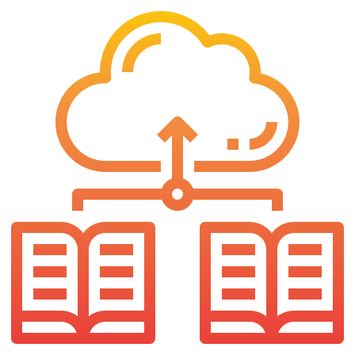 Cloud storage icon