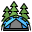 Tent icon 64x64