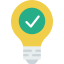 Light bulb icon 64x64