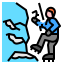 Climbing icon 64x64