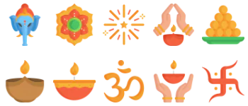 Diwali icon pack