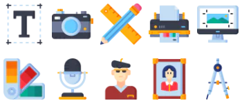 Artistic Studio icon pack