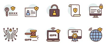 GDPR icon pack