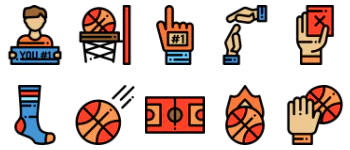 Basketball Team icon pack