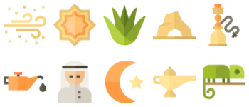 Desert icon pack