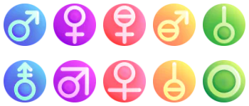 Gender Identity icon pack