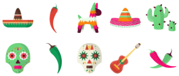 Mexican Elements icon pack