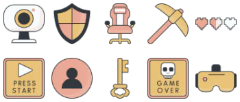 Gaming icon pack