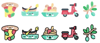 Italy icon pack