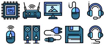 Computer Components icon pack