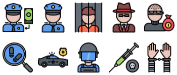 Police icon pack