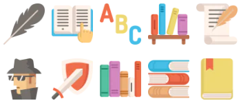 Literature icon pack