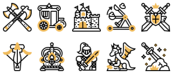 Medieval icon pack