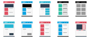 Web Mockups icon pack