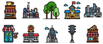 City icon pack