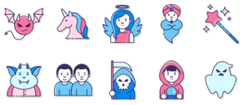 Supernatural icon pack