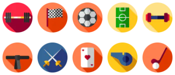 Sports icons icon pack