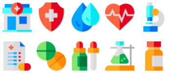 Pharmacy icon pack