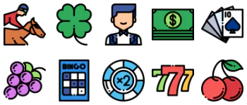 Gambling & betting icon pack