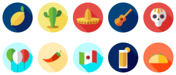 Cinco de mayo icon pack