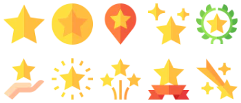 Stars icon pack