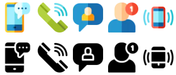 Notifications icon pack