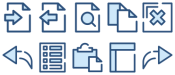 Text editor gói biểu tượng