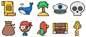 Pirates icon pack