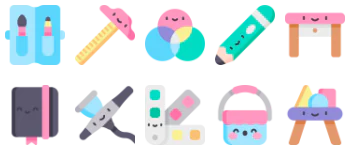 Artist Studio icon pack