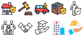 Insurance icon pack