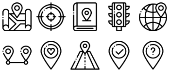 Location icon pack