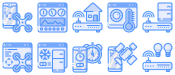Internet of things Icon-Paket