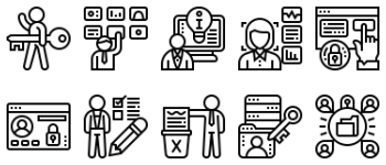 Confidential Information icon pack