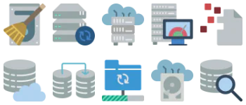 Data recovery icon pack
