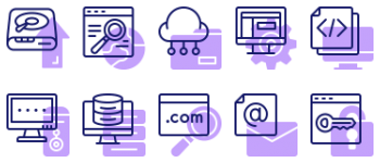 Web Hosting icon pack