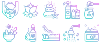 Spa gói biểu tượng