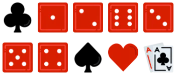 Casino & gambling icon pack